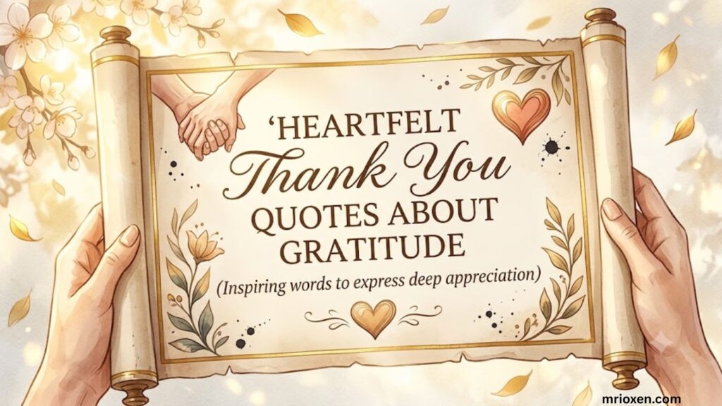Heartfelt Thank You Quotes