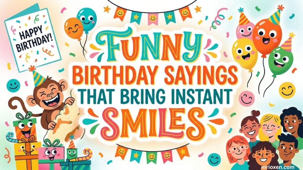 Funny Birthday Sayings
