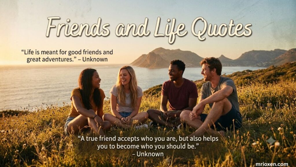  Friends and Life Quotes